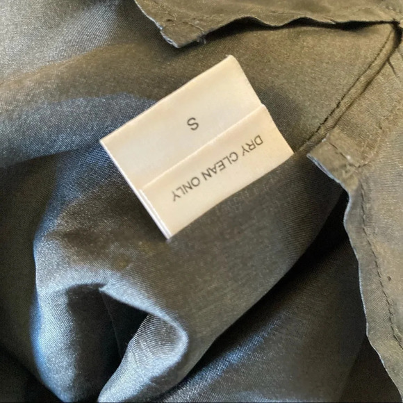 Eileen Fisher Silk Sleeveless Tank Top Gray Small - Picture 6 of 7